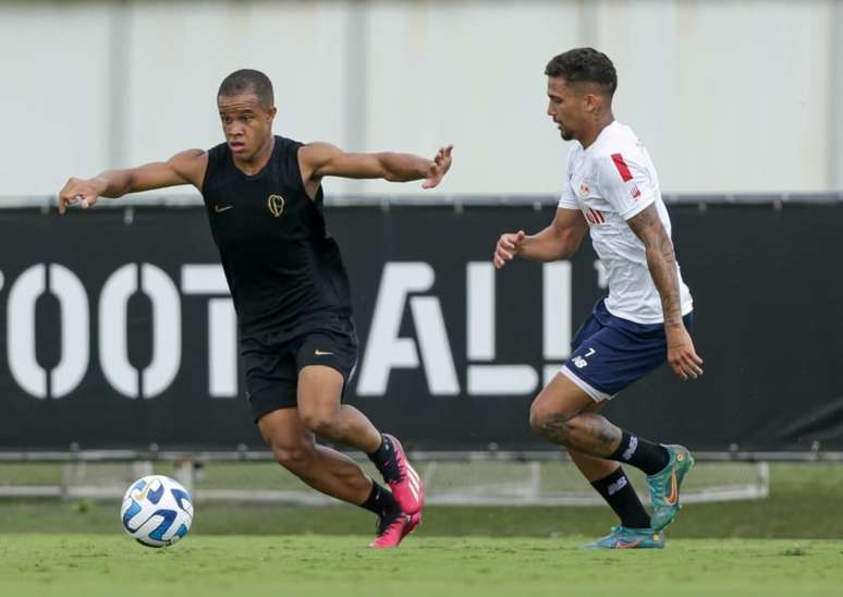 Pedrinho foi um dos destaques da partida (Foto: Rodrigo Coca/Agência Corinthians)