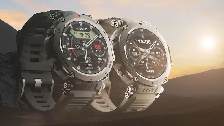 Amazfit T-Rex Ultra is a very resistant watch with a 20-day battery
