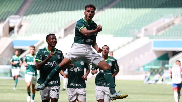 Sub-20: Palmeiras vence Fortaleza e assume liderança do seu grupo no Brasileirão