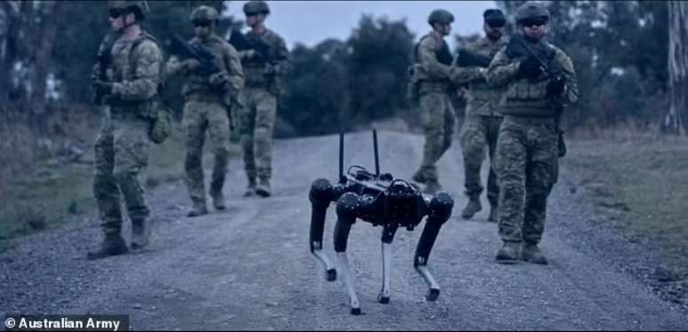 Exército Australiano trabalha com robô controlado pela mente 
