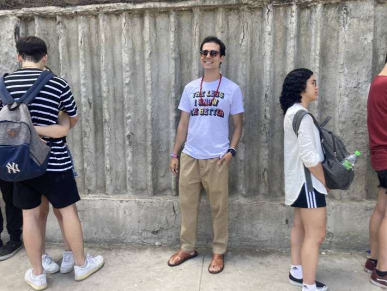 Alisson Silva, fan of the band Tame Impala: Joy to finally be able to see the band live Alisson Silva, fan of the band Tame Impala: Joy to finally be able to see the band live