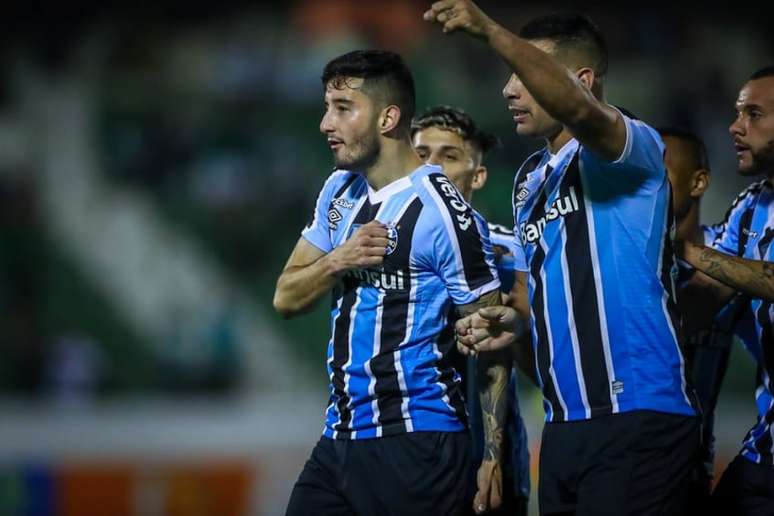 Mathias Villsanti chegou ao Grêmio no segundo semestre de 2021 (FOTO: LUCAS UEBEL/GREMIO FBPA)