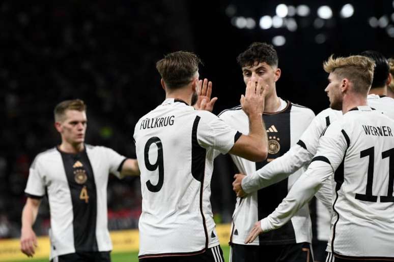 Alemanha venceu Peru em amistoso, neste sábado, 25. (THOMAS KIENZLE / AFP)