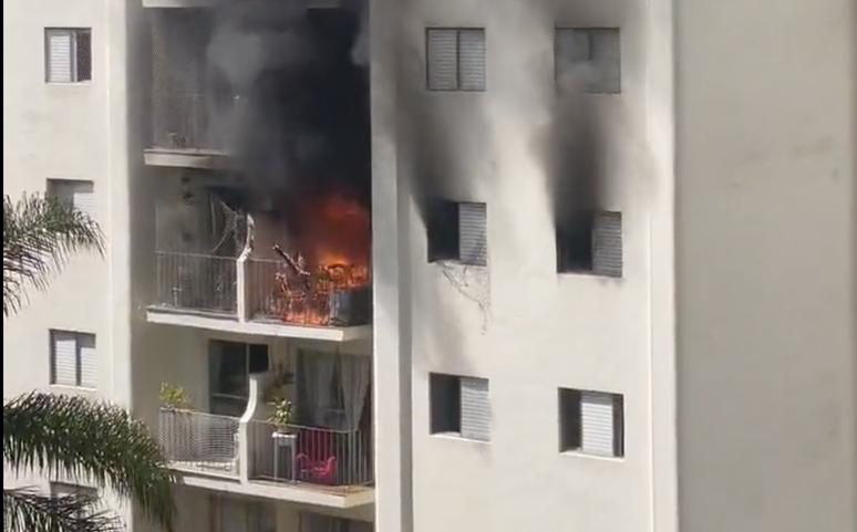 Incêndio atinge prédio na zona sul de SP; vítima salta de 6º andar para tentar  escapar