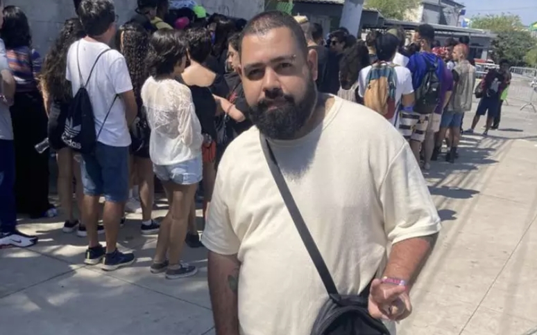 O assistente contábil Caio Andrela, de 29 anos, que pretendia ver Drake no Lollapalooza 2023