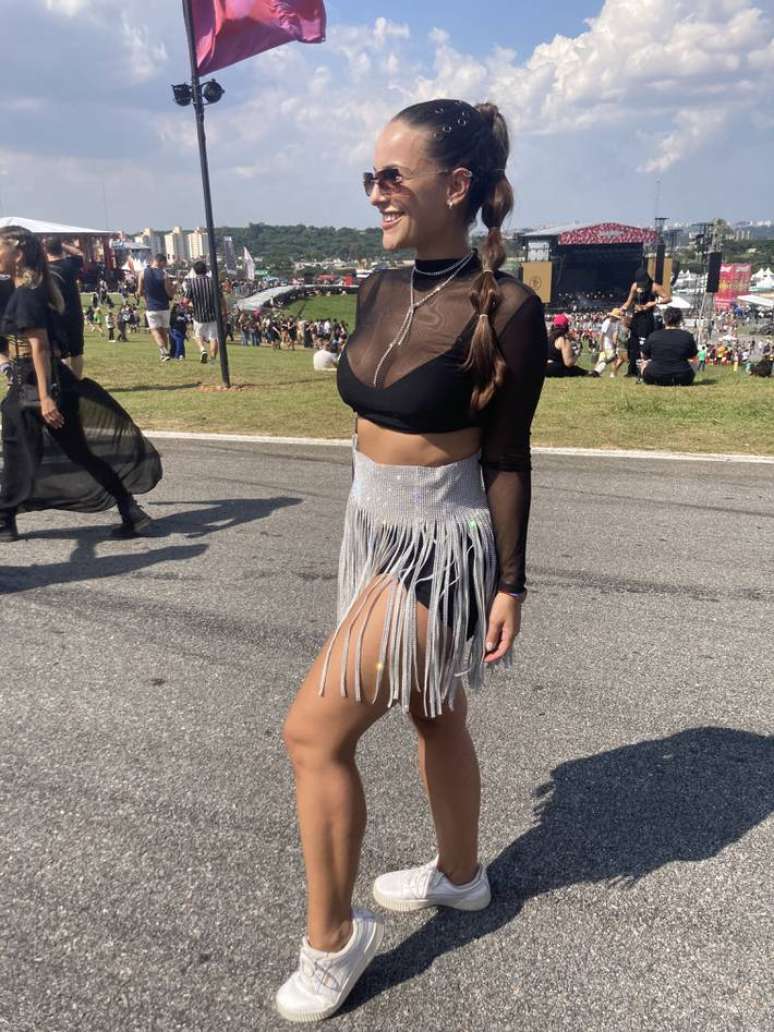 Luiza planejou os looks para todos os dias de festival