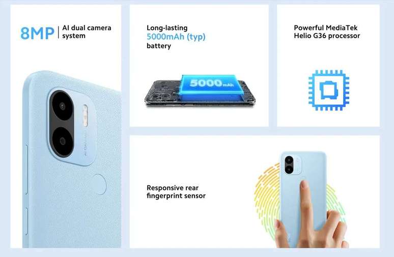 Mobile phones share a number of specifications (Image: Disclosure / Xiaomi) Mobile phones share a number of specifications (Image: Disclosure / Xiaomi)