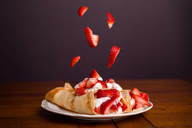 Crepe de Morango