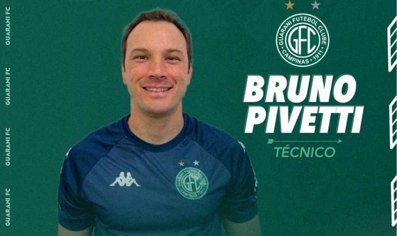 Bruno Pivetti no Bugre (Divulgação/Guarani FC)