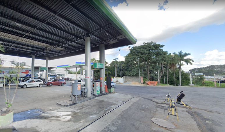 Caso aconteceu em um posto de gasolina às margens da BR-040