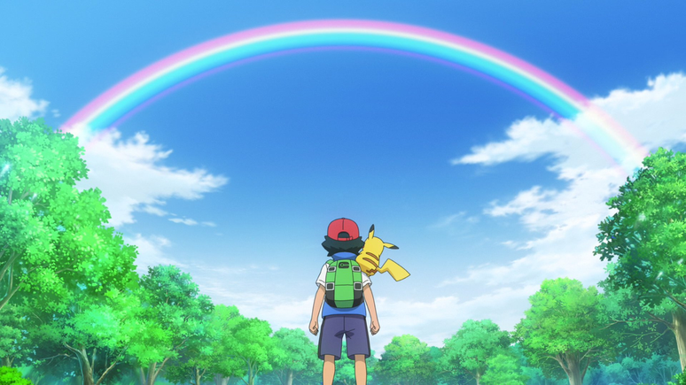 Ash e Pikachu partem para novas aventuras