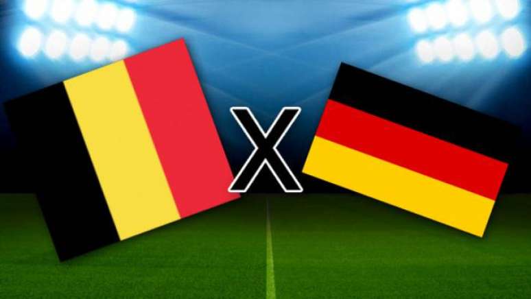 Bélgica e Alemanha se enfrentam em partida amistosa.