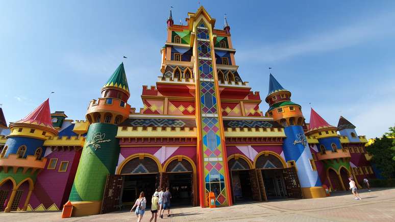 O famoso castelo do Beto Carrero World