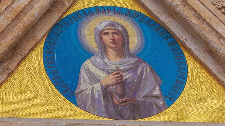 Convento de Maria Madalena no Monte das Oliveiras, em Jerusal&eacute;m