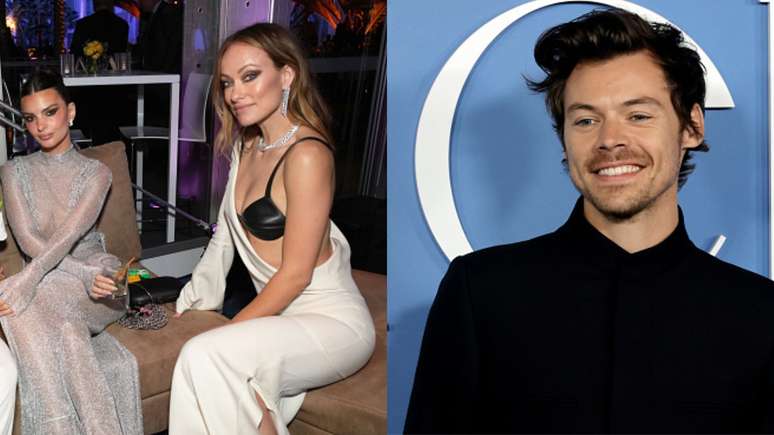 Emily Ratajkowski está implorando por perdão de Olivia Wilde após ser flagrada beijando Harry Styles, diz site