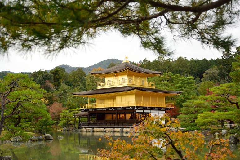 Templo Kinkaku-ji, em Kyoto