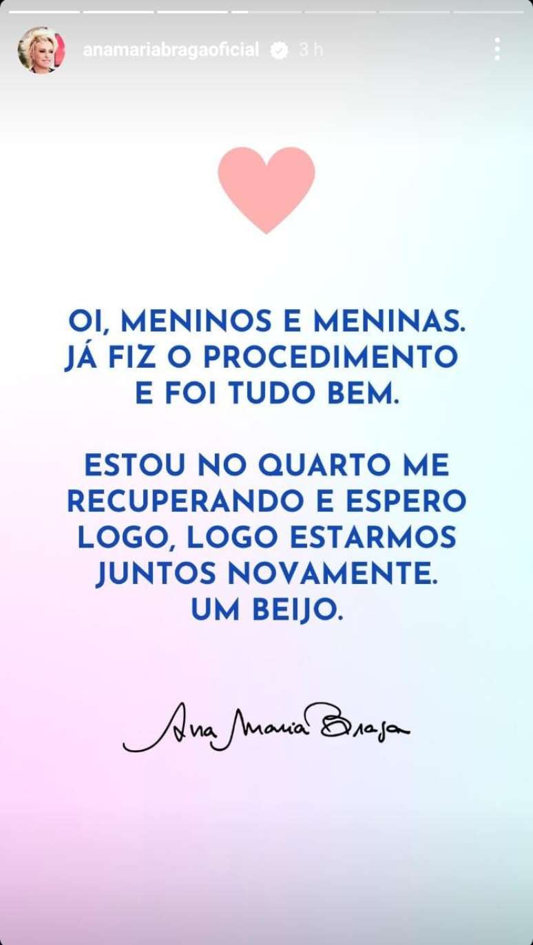 Varicose vein surgery: Discover the procedure that removed Ana Maria Braga from TV