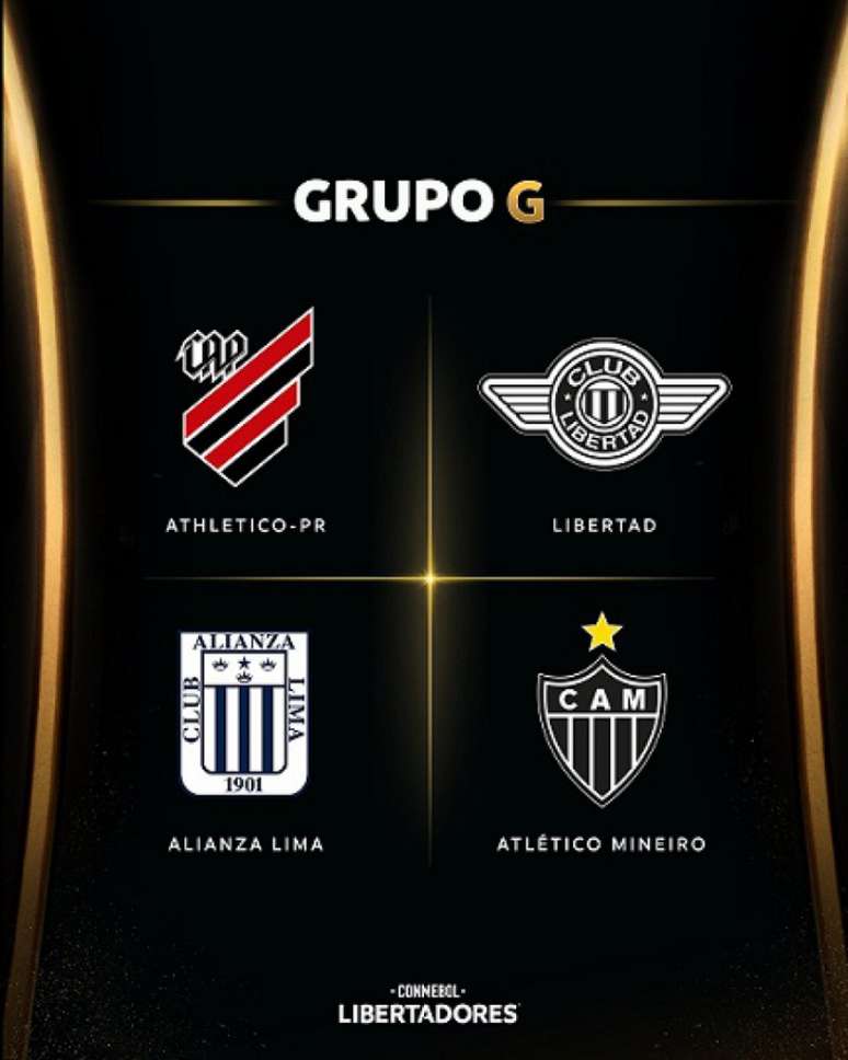 Galo terá rivais tradicionais na Libertadores 2023-(Divulgação/Conmebol)