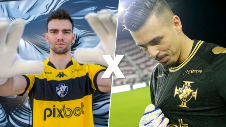 Léo Jardim e Ivan tornam a posição de goleiro a mais disputada do Vasco (Daniel Ramalho/Vasco)