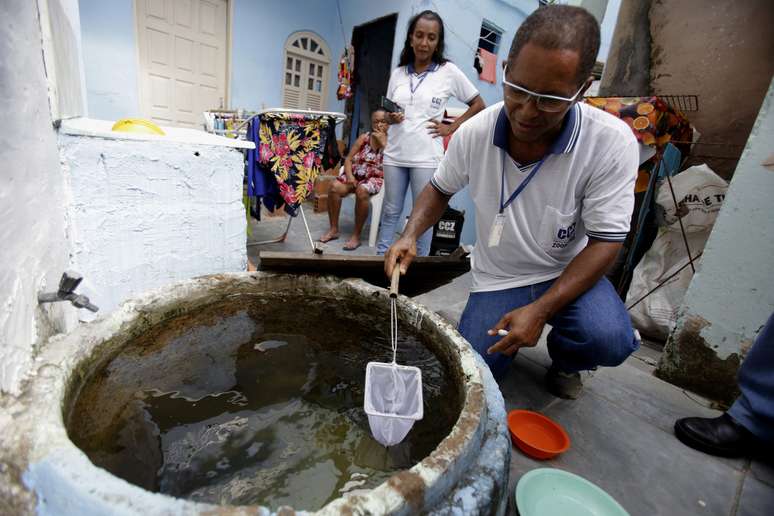 Registro de uma ação de prevenção à dengue