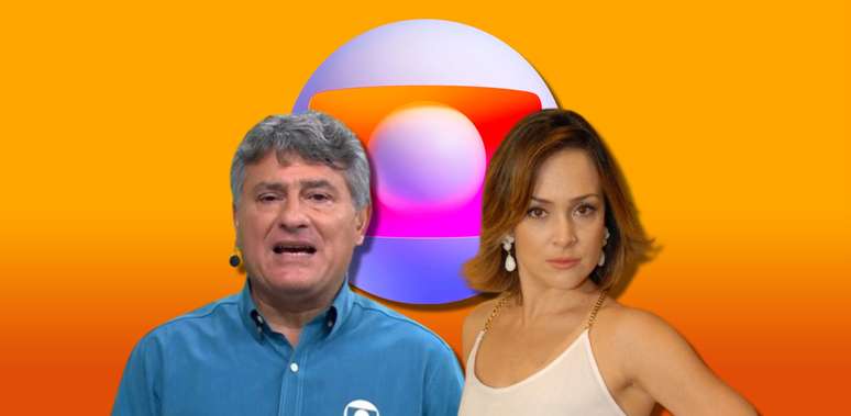 O jornalista esportivo Cleber Machado e a atriz Gabriela Duarte estão entre as 'vítimas' da nova política da Globo