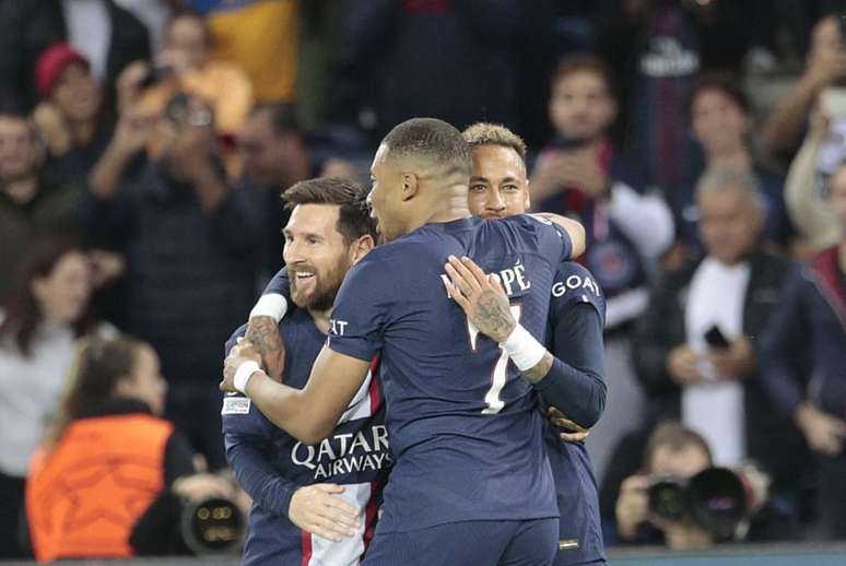 Trio do PSG possui os maiores salários do Campeonato Francês (Foto: GEOFFROY VAN DER HASSELT / AFP)