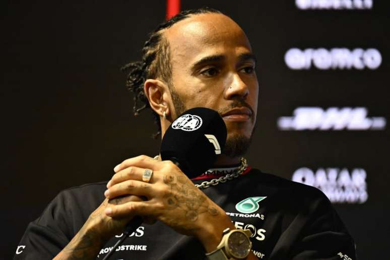 Lewis Hamilton celebrou decisão do governo brasileiro (Foto: Ben Stansall / AFP)