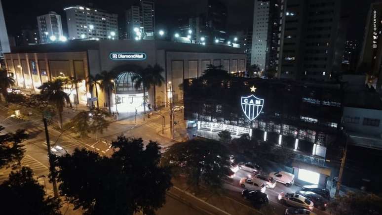 Atualmente, a Multiplan édetentora de 75% do Shopping Diamond Mall, na Região Centro-Sul de Belo Horizonte - (Foto: Divulgação/Atlético-MG)