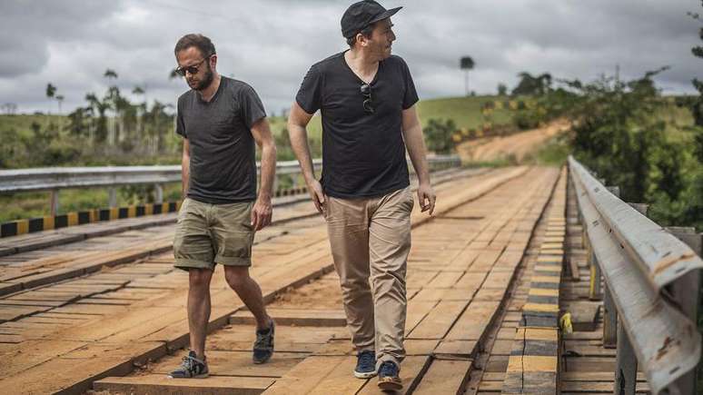 François-Ghislain Morillion e Sébastien Kopp na Amazônia: empresa usa estratégia de 'publicidade zero' para compensar custo maior com matéria-prima e mão de obra