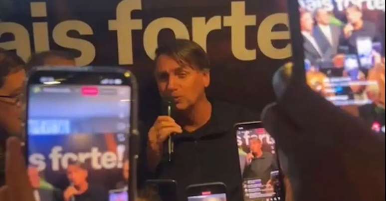 Bolsonaro fez primeiro discurso na sede do PL