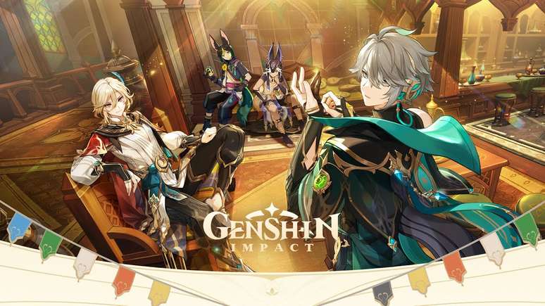 Novos personagens de Genshin Impact são revelados de forma oficial