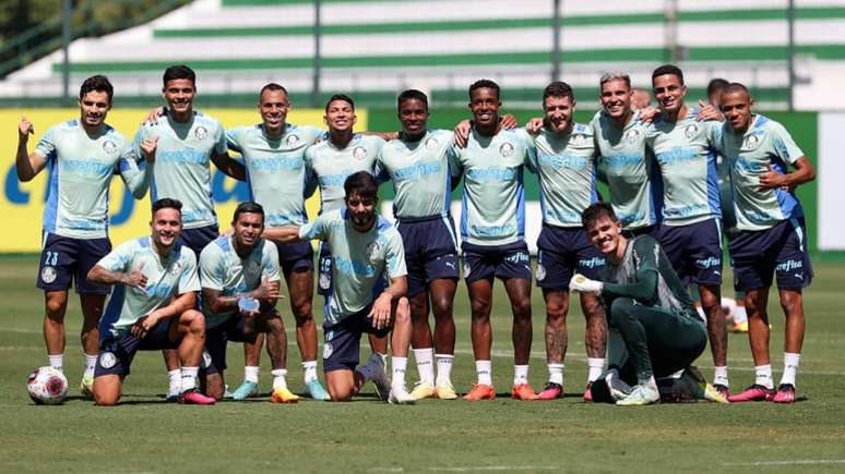 Palmeiras encerrou sua preparação para a final do Campeonato Paulista (Foto: Cesar Greco/Palmeiras)
