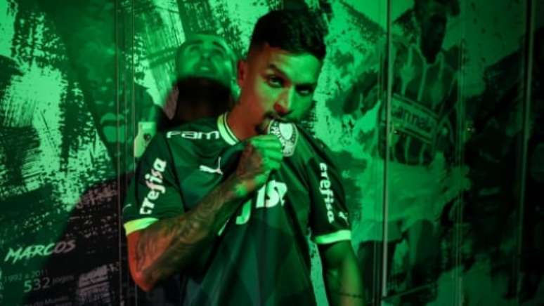 Artur não escondeu seu desejo de voltar (Foto: Divulgação/Palmeiras)