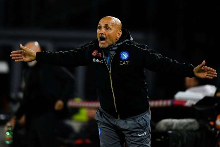 Spalletti comenta goleada sofrida pelo Napoli (Foto: TIZIANA FABI / AFP)