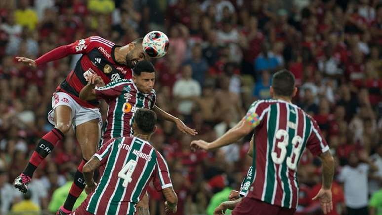 Flamengo e Fluminense se enfrentaram no Maracanã neste sábado (Armando Paiva/ LANCE!)