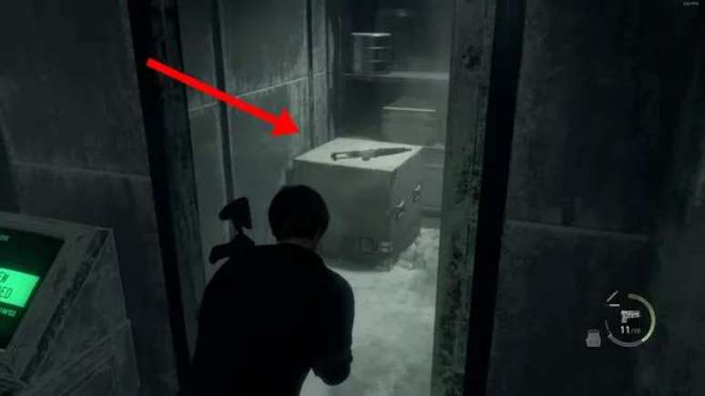 One of the all-new Resident Evil 4 Remake machine guns is in the cold room, right after your first encounter with a Regenerator (Image: Screenshot/Felipe Demartini/Canaltech) One of the all-new Resident Evil 4 Remake machine guns is in the cold room, right after your first encounter with a Regenerator (Image: Screenshot/Felipe Demartini/Canaltech)