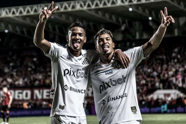 The Santos duo leads the ranking of most valuable players in Sudamericana