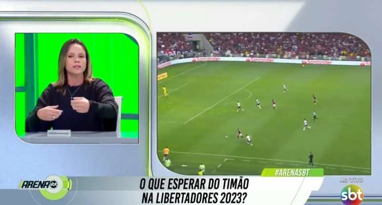 The Corinthians player criticizes the low level of men’s football in Brazil