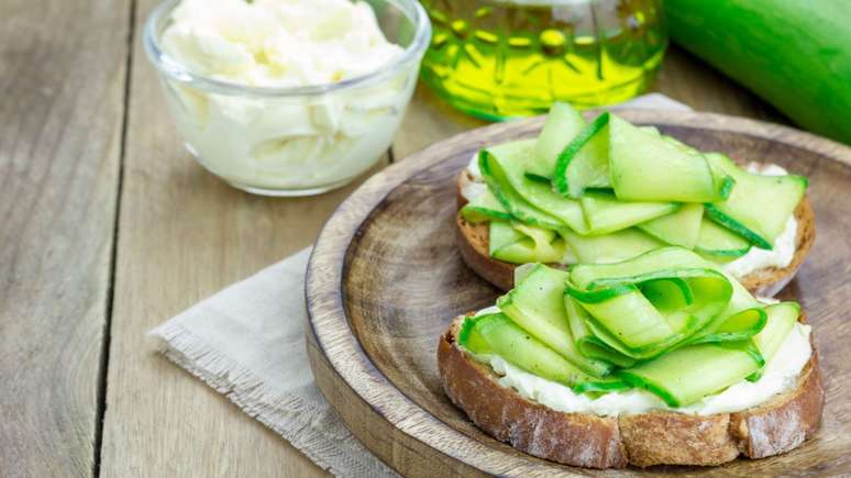 Bruschetta de abobrinha