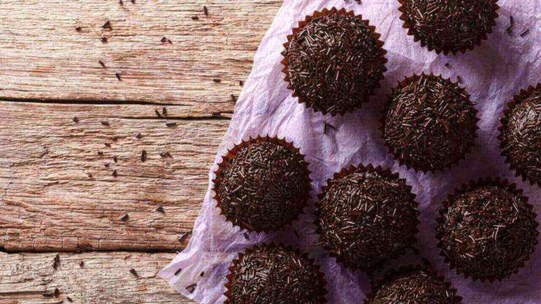 Brigadeiro meio amargo 