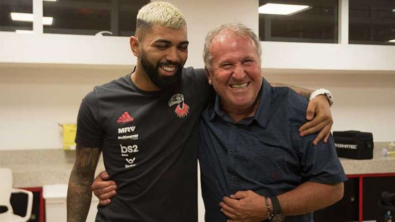 Zico abre o jogo sobre Gabigol no banco do Flamengo e elogia postura do atacante