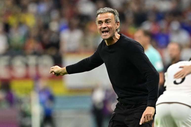 Luis Enrique comandou a seleção espanhola na última Copa do Mundo (Foto: Javier Soriano/AFP)