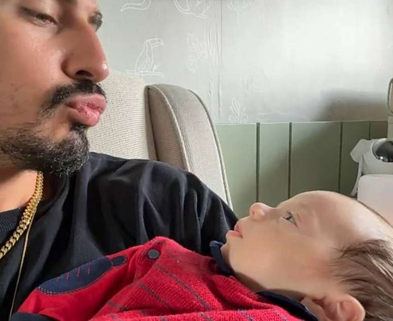Enzo Cellulari posted a video talking to his younger brother, Luca. Enzo Cellulari posted a video talking to his younger brother, Luca.