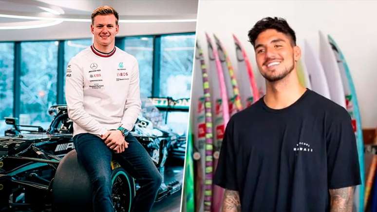 Medina vive affair com ex-namorada de Mick Schumacher (Foto: Instagram/Reprodução; Divulgação)