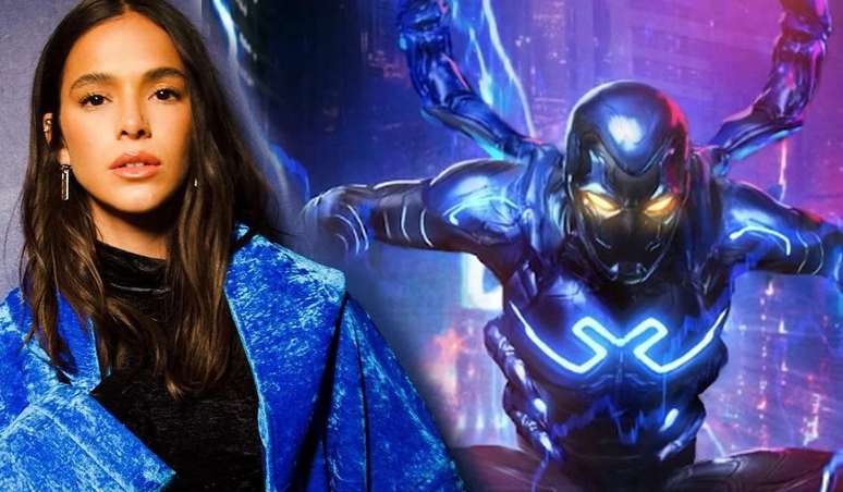 Filme do Besouro Azul marca estreia de Bruna Marquezine em Hollywood.