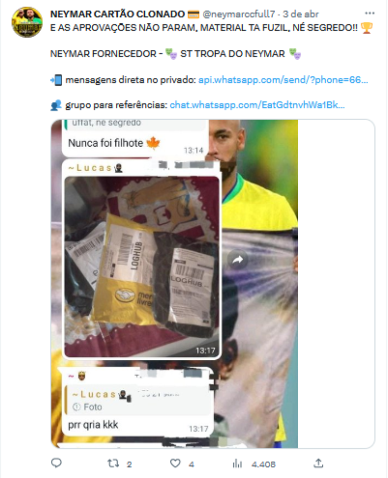 As publica&ccedil;&otilde;es recebem poucas curtidas, mas t&ecirc;m um alto alcance de visualiza&ccedil;&otilde;es