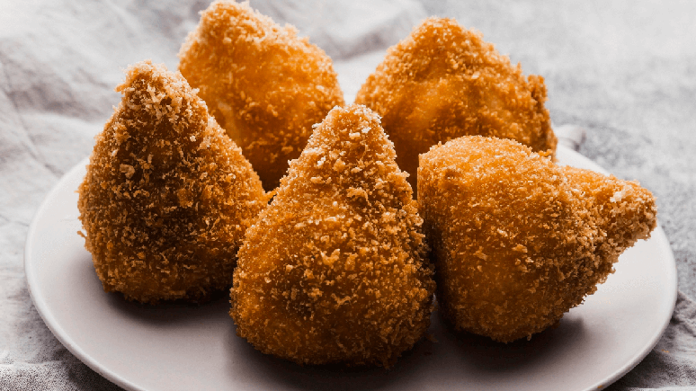 Coxinha de carne de jaca 