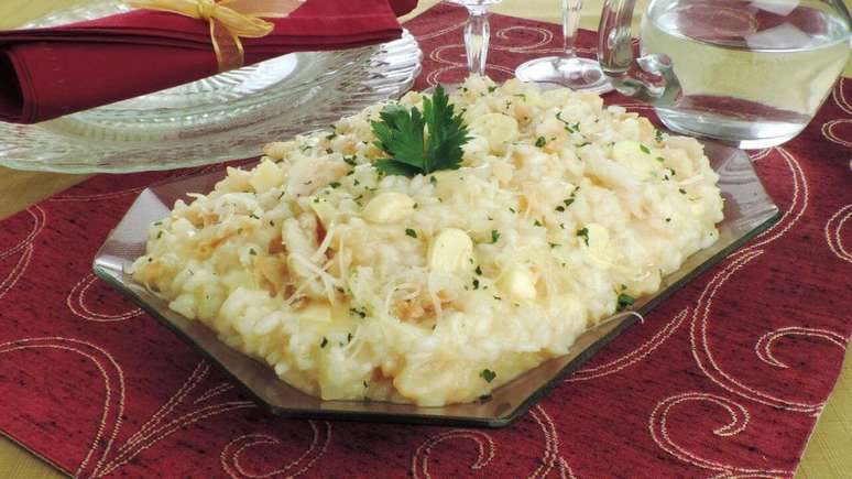 cod risotto