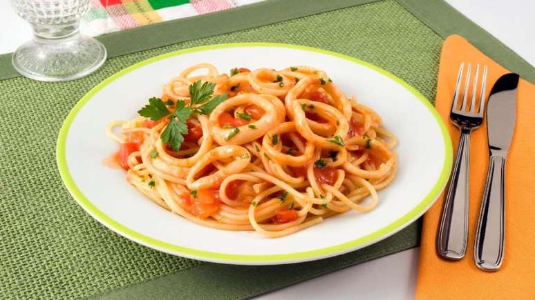 pasta with squid