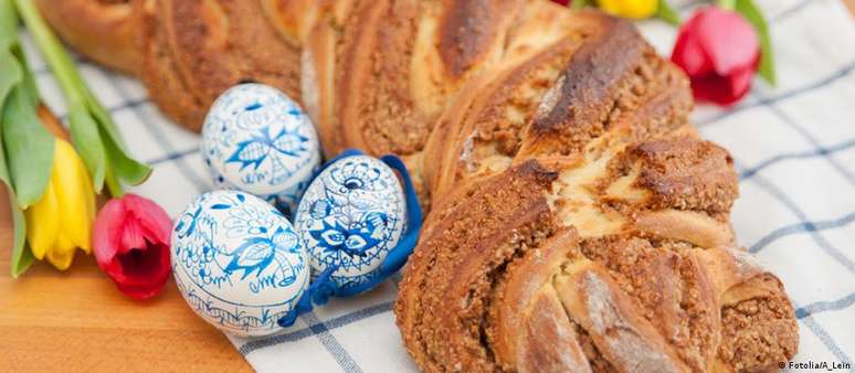 Traditional German Easter Braid